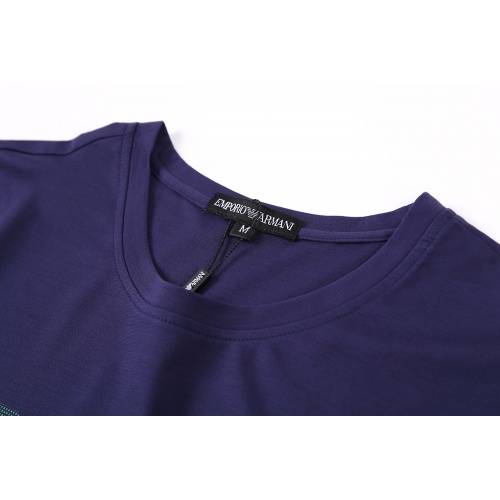 Replica Armani T-Shirts Short Sleeved For Men #872204 $32.00 USD for Wholesale