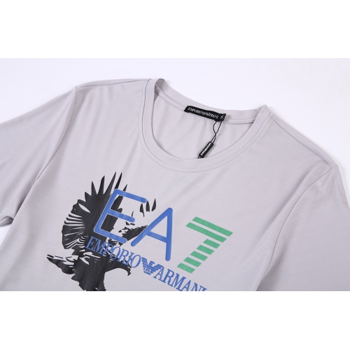 Replica Armani T-Shirts Short Sleeved For Men #872214 $32.00 USD for Wholesale