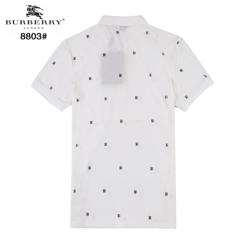 Replica Burberry T-Shirts Short Sleeved For Men #872223 $38.00 USD for Wholesale