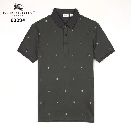 Burberry T-Shirts Short Sleeved For Men #872225 $38.00 USD, Wholesale Replica Burberry T-Shirts