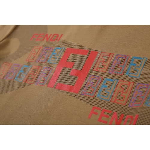 Replica Fendi T-Shirts Short Sleeved For Men #872238 $32.00 USD for Wholesale