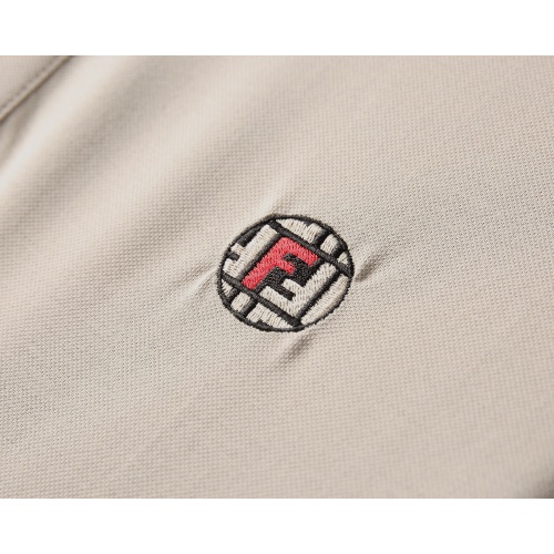 Replica Fendi T-Shirts Short Sleeved For Men #872241 $38.00 USD for Wholesale