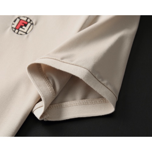 Replica Fendi T-Shirts Short Sleeved For Men #872241 $38.00 USD for Wholesale