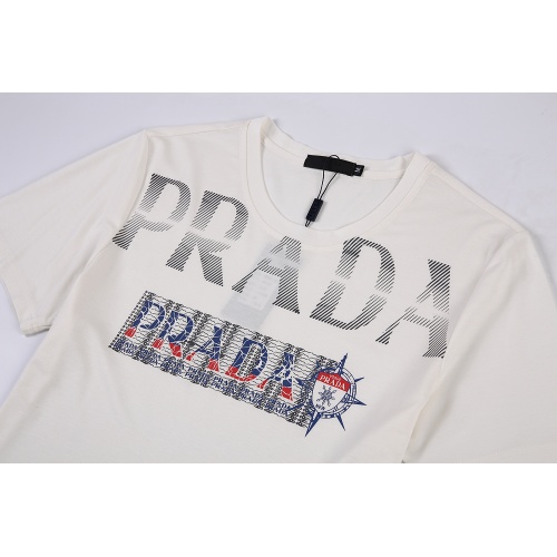 Replica Prada T-Shirts Short Sleeved For Men #872266 $32.00 USD for Wholesale