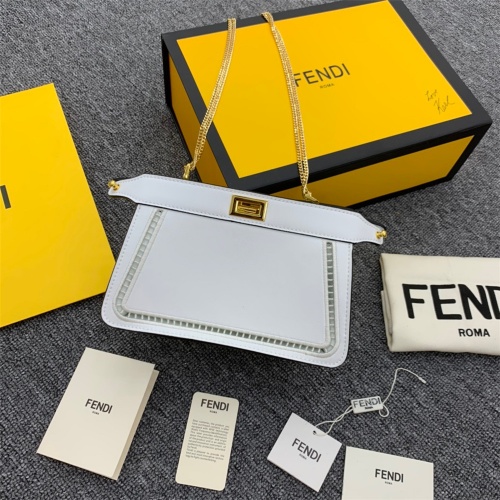 Replica Fendi AAA Messenger Bags For Women #872318 $108.00 USD for Wholesale