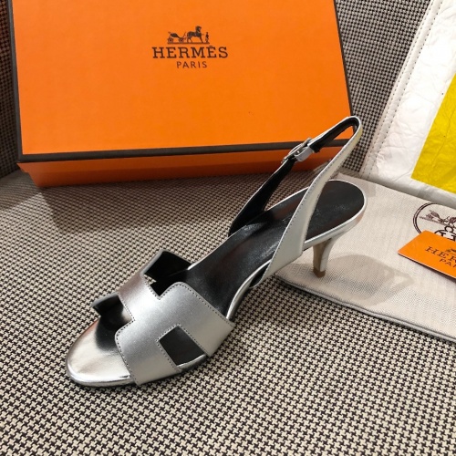 Replica Hermes Sandal For Women #872378 $80.00 USD for Wholesale