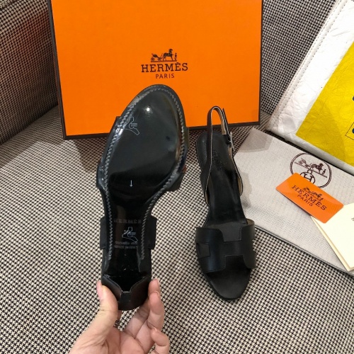 Replica Hermes Sandal For Women #872381 $80.00 USD for Wholesale