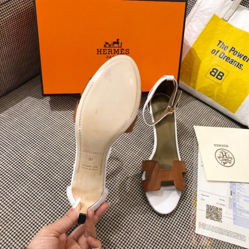 Replica Hermes Sandal For Women #872382 $80.00 USD for Wholesale