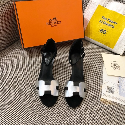 Replica Hermes Sandal For Women #872383 $80.00 USD for Wholesale