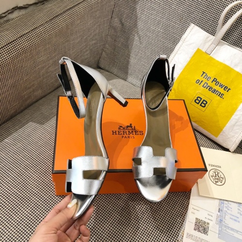 Replica Hermes Sandal For Women #872384 $80.00 USD for Wholesale