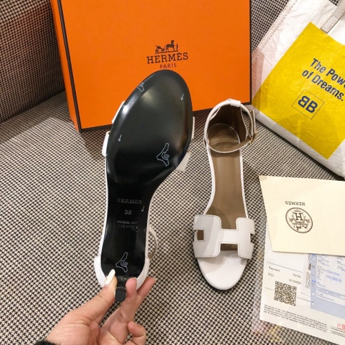Replica Hermes Sandal For Women #872385 $80.00 USD for Wholesale