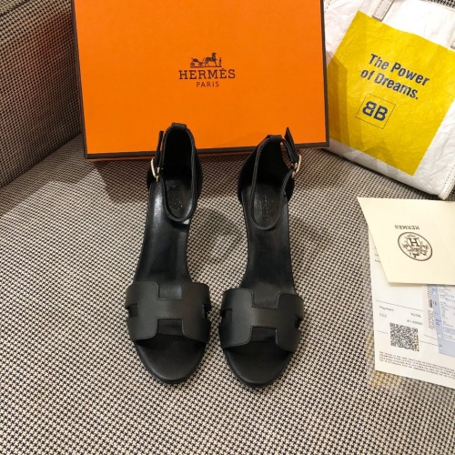 Replica Hermes Sandal For Women #872387 $80.00 USD for Wholesale