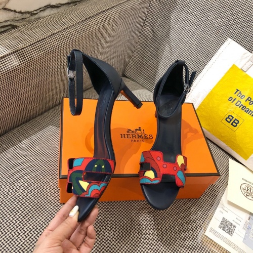 Replica Hermes Sandal For Women #872393 $80.00 USD for Wholesale