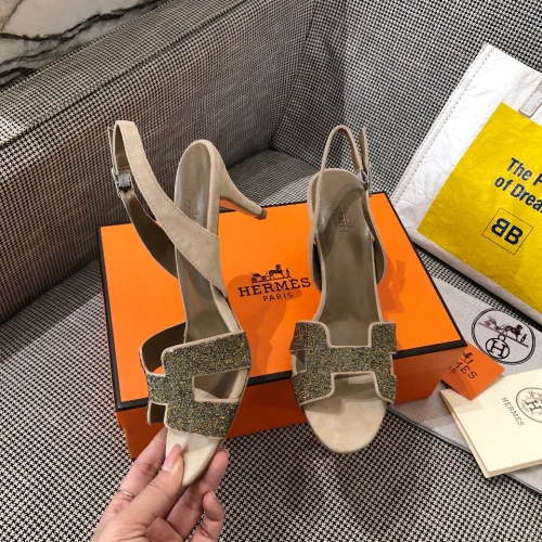 Replica Hermes Sandal For Women #872401 $80.00 USD for Wholesale