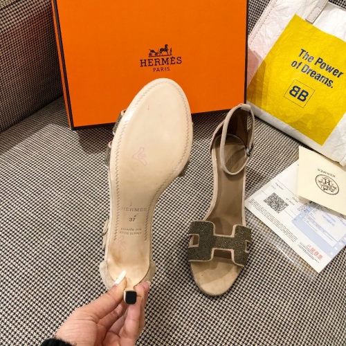 Replica Hermes Sandal For Women #872403 $80.00 USD for Wholesale