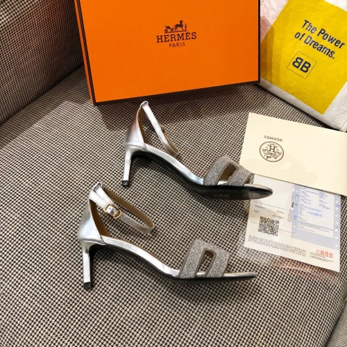 Replica Hermes Sandal For Women #872405 $80.00 USD for Wholesale