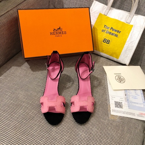 Replica Hermes Sandal For Women #872407 $80.00 USD for Wholesale