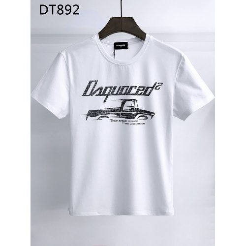 Dsquared T-Shirts Short Sleeved For Men #872488 $28.00 USD, Wholesale Replica Dsquared T-Shirts