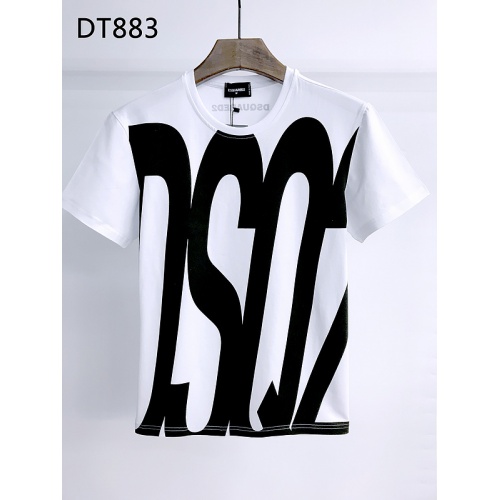 Dsquared T-Shirts Short Sleeved For Men #872491 $28.00 USD, Wholesale Replica Dsquared T-Shirts