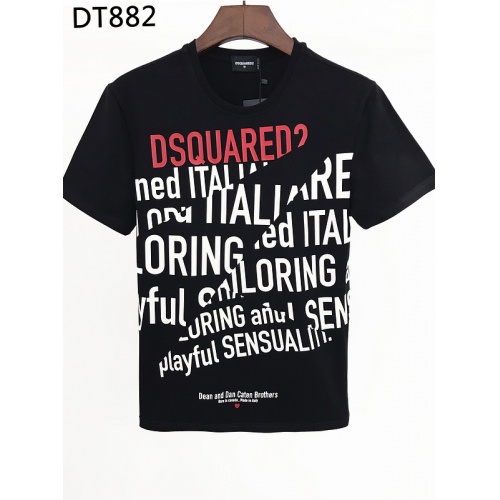 Dsquared T-Shirts Short Sleeved For Men #872492 $28.00 USD, Wholesale Replica Dsquared T-Shirts