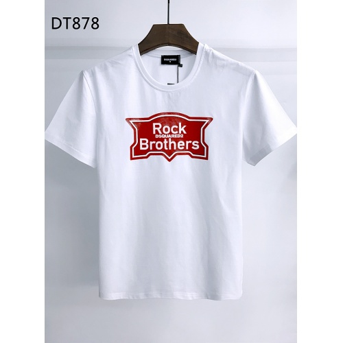 Dsquared T-Shirts Short Sleeved For Men #872495 $28.00 USD, Wholesale Replica Dsquared T-Shirts
