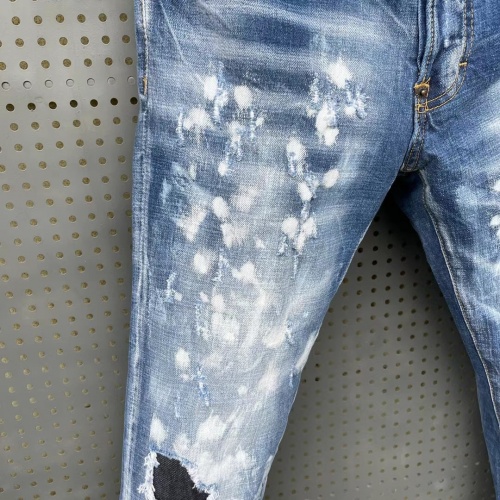 Replica Dsquared Jeans For Men #872551 $65.00 USD for Wholesale