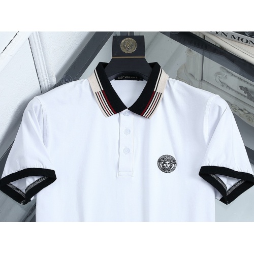 Replica Versace T-Shirts Short Sleeved For Men #872569 $42.00 USD for Wholesale