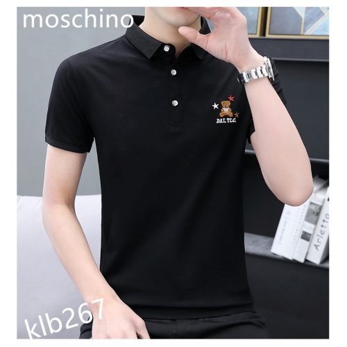 Replica Moschino T-Shirts Short Sleeved For Men #872631 $29.00 USD for Wholesale
