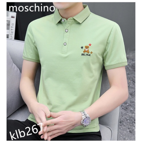 Replica Moschino T-Shirts Short Sleeved For Men #872632 $29.00 USD for Wholesale