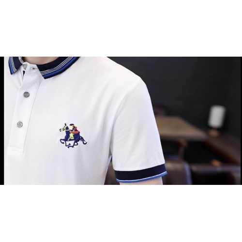 Replica Ralph Lauren Polo T-Shirts Short Sleeved For Men #872659 $29.00 USD for Wholesale
