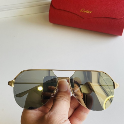 Cartier AAA Quality Sunglasses #872700