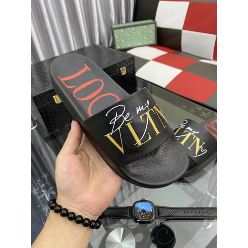 Replica Valentino Slippers For Men #872846 $42.00 USD for Wholesale