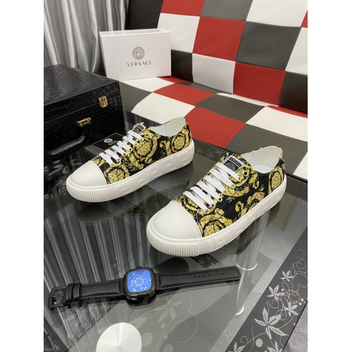 Replica Versace Casual Shoes For Men #872859 $76.00 USD for Wholesale