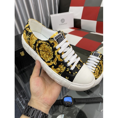 Replica Versace Casual Shoes For Men #872861 $76.00 USD for Wholesale