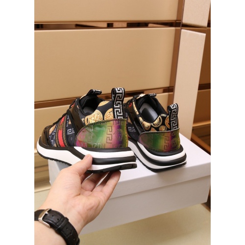 Replica Versace Casual Shoes For Men #872880 $88.00 USD for Wholesale