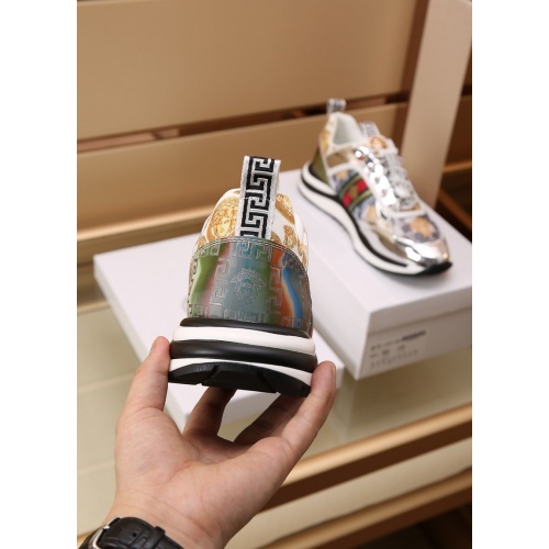 Replica Versace Casual Shoes For Men #872881 $88.00 USD for Wholesale