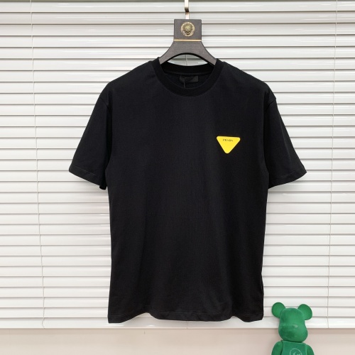 Prada T-Shirts Short Sleeved For Men #872951 $40.00 USD, Wholesale Replica Prada T-Shirts