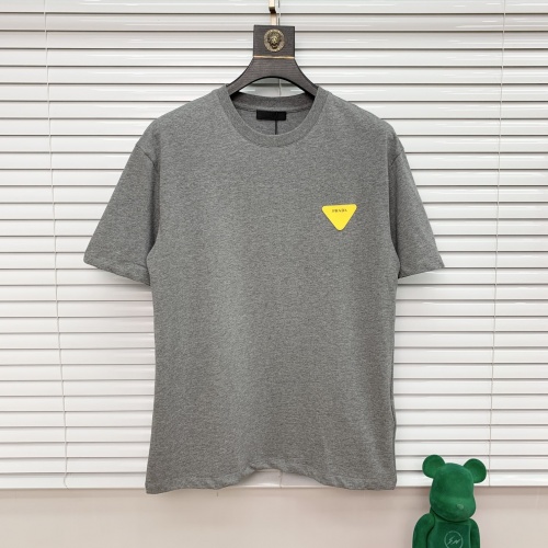 Prada T-Shirts Short Sleeved For Men #872952 $40.00 USD, Wholesale Replica Prada T-Shirts