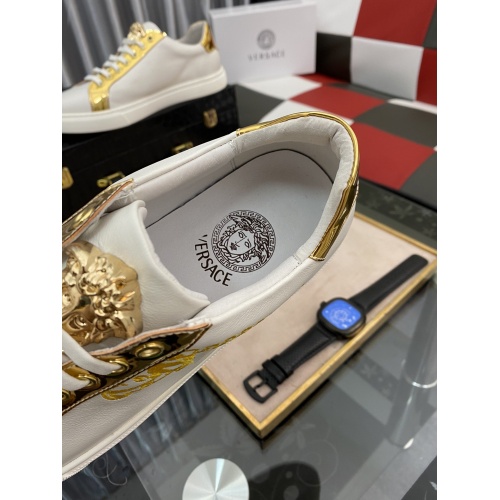 Replica Versace Casual Shoes For Men #873267 $72.00 USD for Wholesale