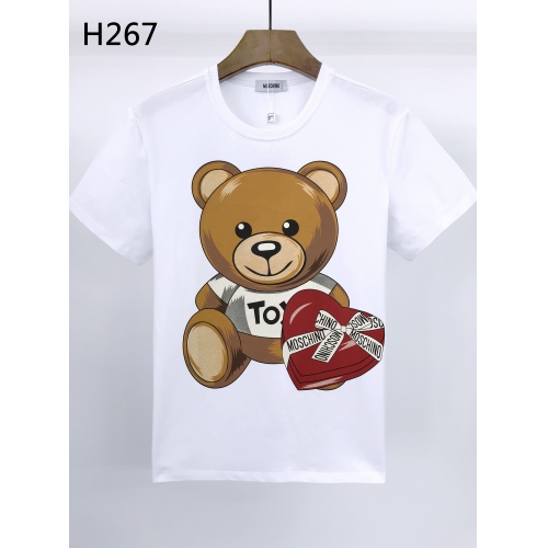 Moschino T-Shirts Short Sleeved For Men #873339 $28.00 USD, Wholesale Replica Moschino T-Shirts