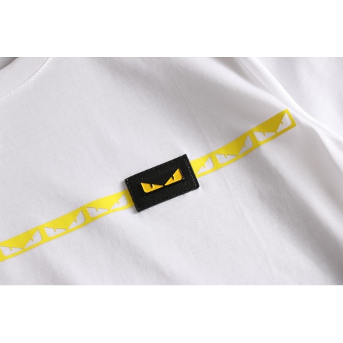 Replica Fendi T-Shirts Short Sleeved For Men #873354 $38.00 USD for Wholesale