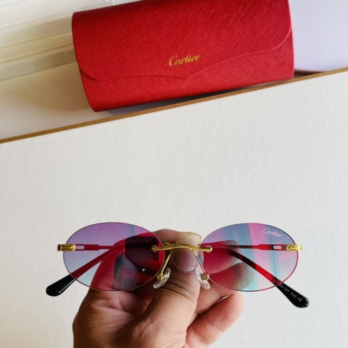 Cartier AAA Quality Sunglasses #873516