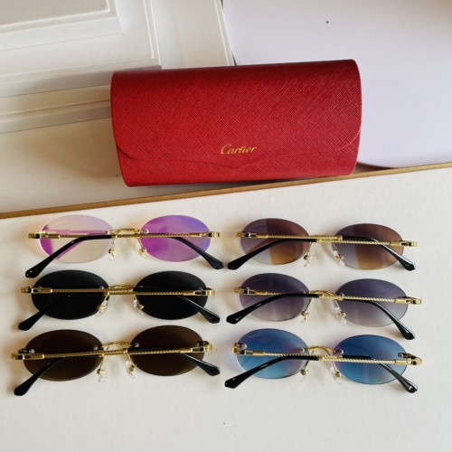Replica Cartier AAA Quality Sunglasses #873519 $45.00 USD for Wholesale