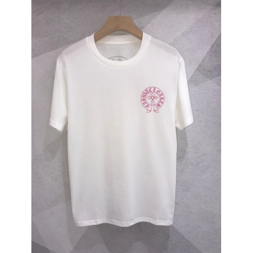 Replica Chrome Hearts T-Shirts Short Sleeved For Men #873531 $29.00 USD for Wholesale