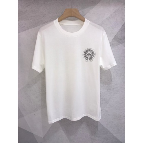 Replica Chrome Hearts T-Shirts Short Sleeved For Men #873538 $29.00 USD for Wholesale