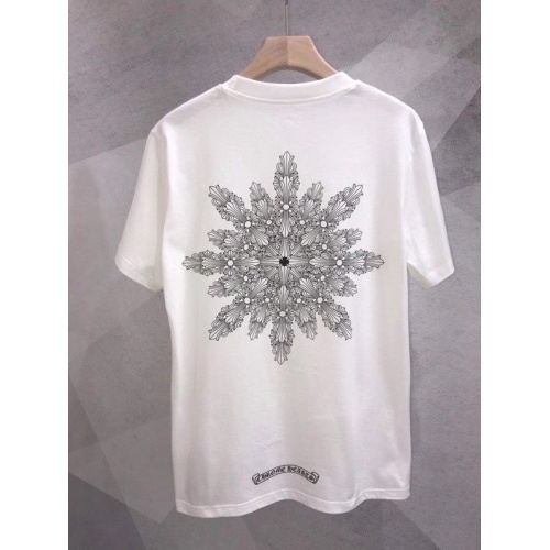 Chrome Hearts T-Shirts Short Sleeved For Men #873542 $30.00 USD, Wholesale Replica Chrome Hearts T-Shirts
