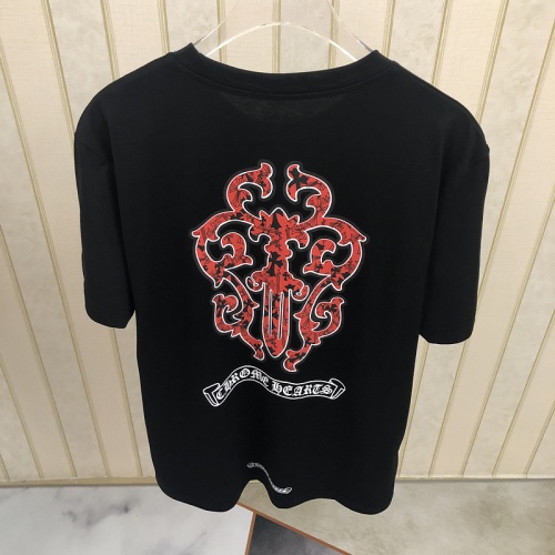 Chrome Hearts T-Shirts Short Sleeved For Men #873543 $30.00 USD, Wholesale Replica Chrome Hearts T-Shirts