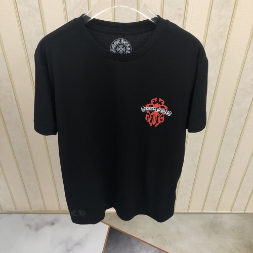 Replica Chrome Hearts T-Shirts Short Sleeved For Men #873543 $30.00 USD for Wholesale