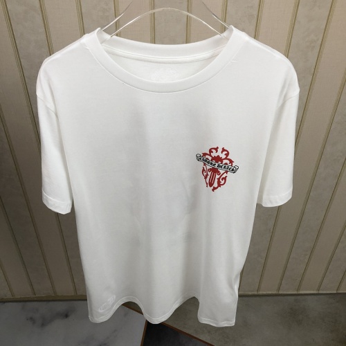 Replica Chrome Hearts T-Shirts Short Sleeved For Men #873544 $30.00 USD for Wholesale