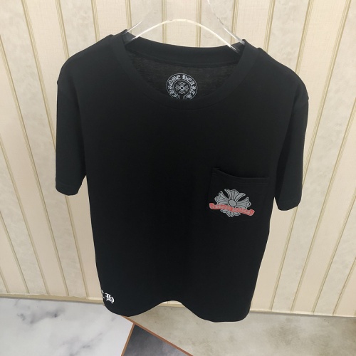 Replica Chrome Hearts T-Shirts Short Sleeved For Men #873552 $30.00 USD for Wholesale